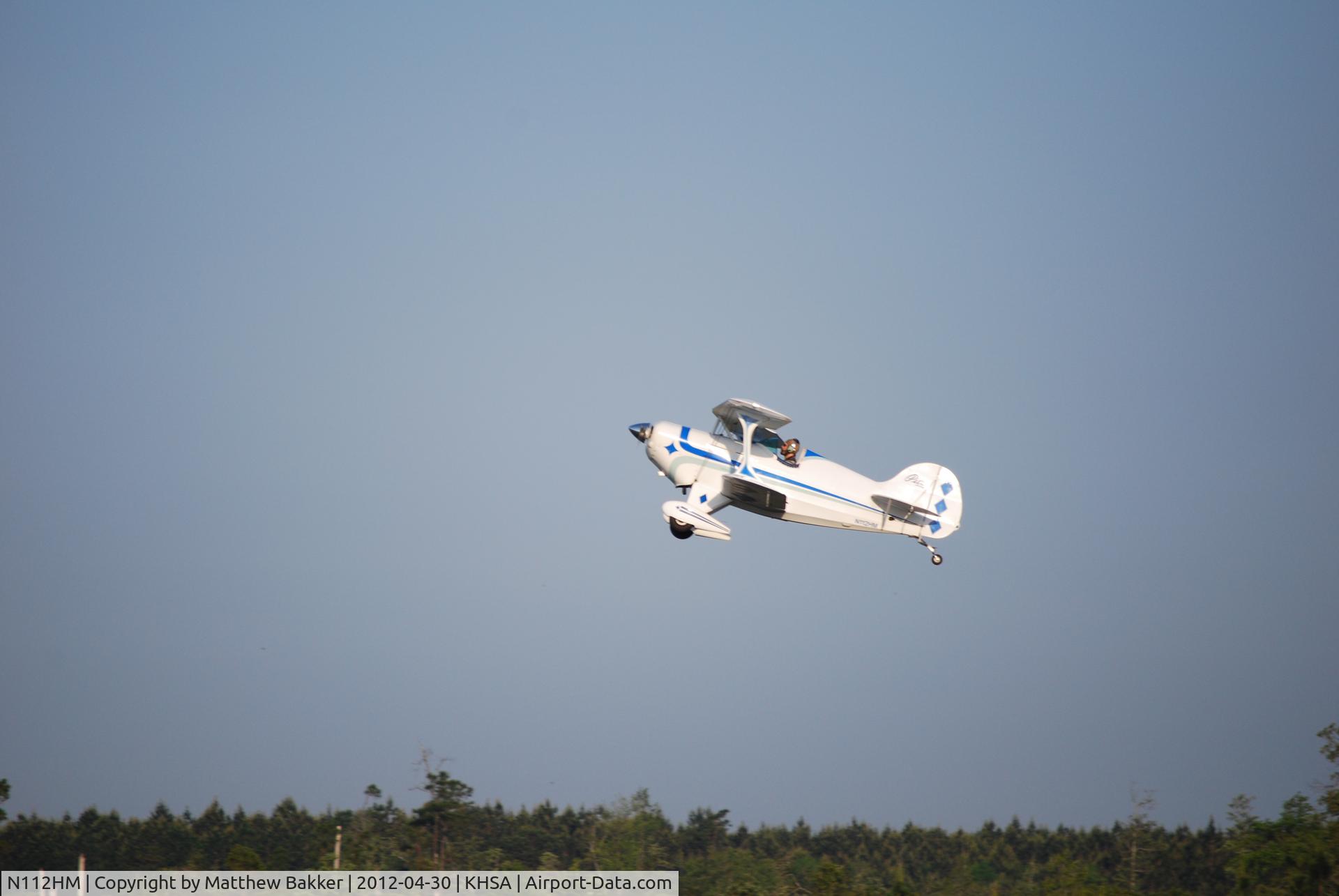 N112HM, 1994 Pitts S-1C Special C/N 346-H, Take off