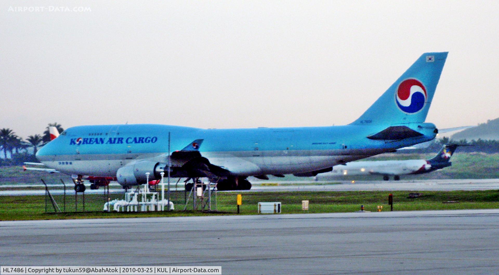 HL7486, 1992 Boeing 747-4B5 C/N 26396, Korean Air Cargo