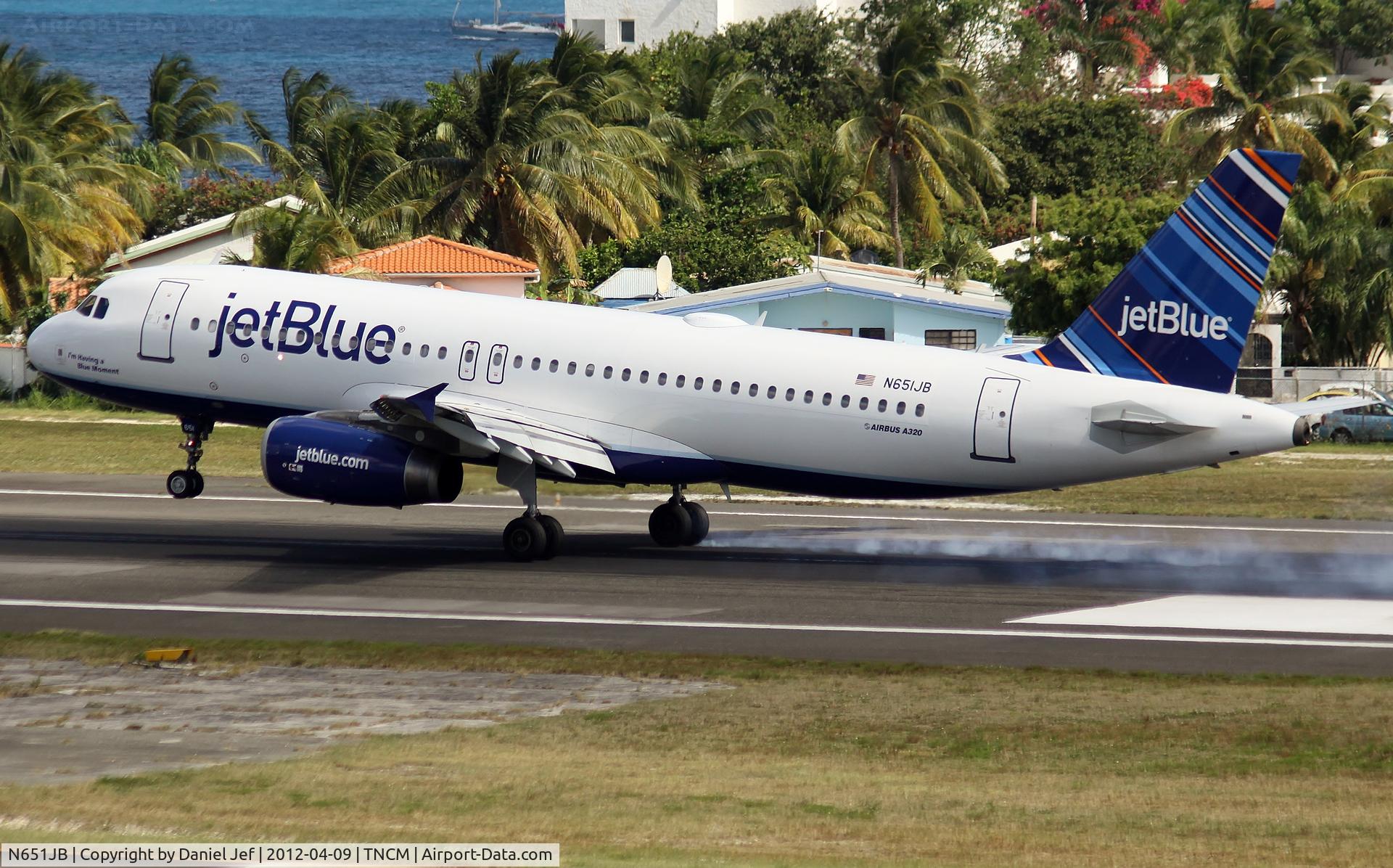 N651JB, 2007 Airbus A320-232 C/N 2992, N651JB