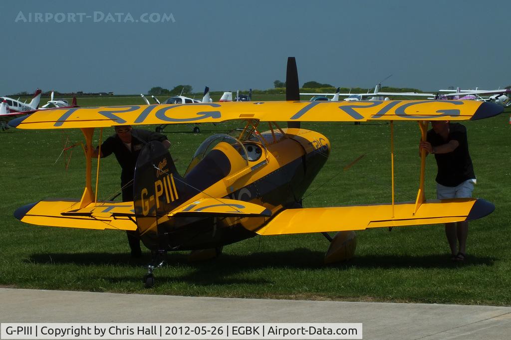 G-PIII, 1981 Pitts S-1D Special C/N PFA 009-10156, at AeroExpo 2012