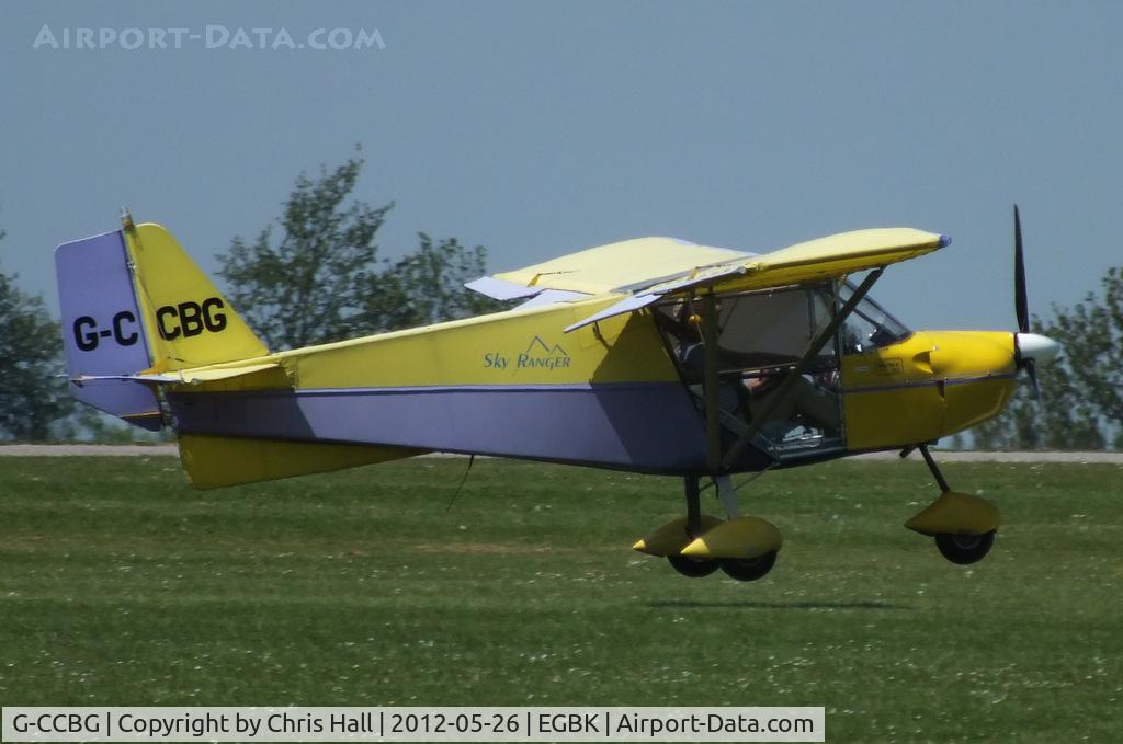 G-CCBG, 2002 Best Off Skyranger 912(2) C/N BMAA/HB/240, at AeroExpo 2012