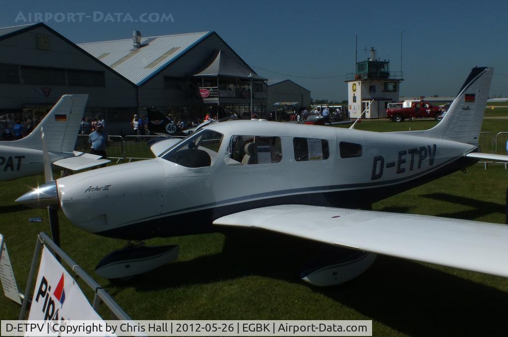 D-ETPV, 2010 Piper PA-28-181 Archer III C/N 2843681, at AeroExpo 2012