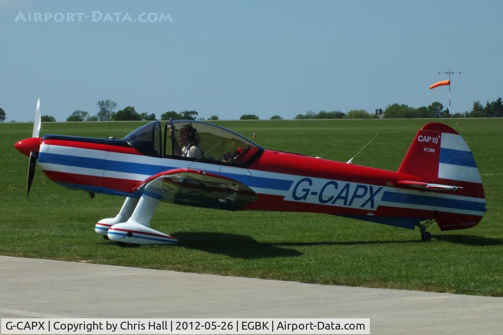G-CAPX, 1998 Mudry CAP-10B C/N 280, at AeroExpo 2012