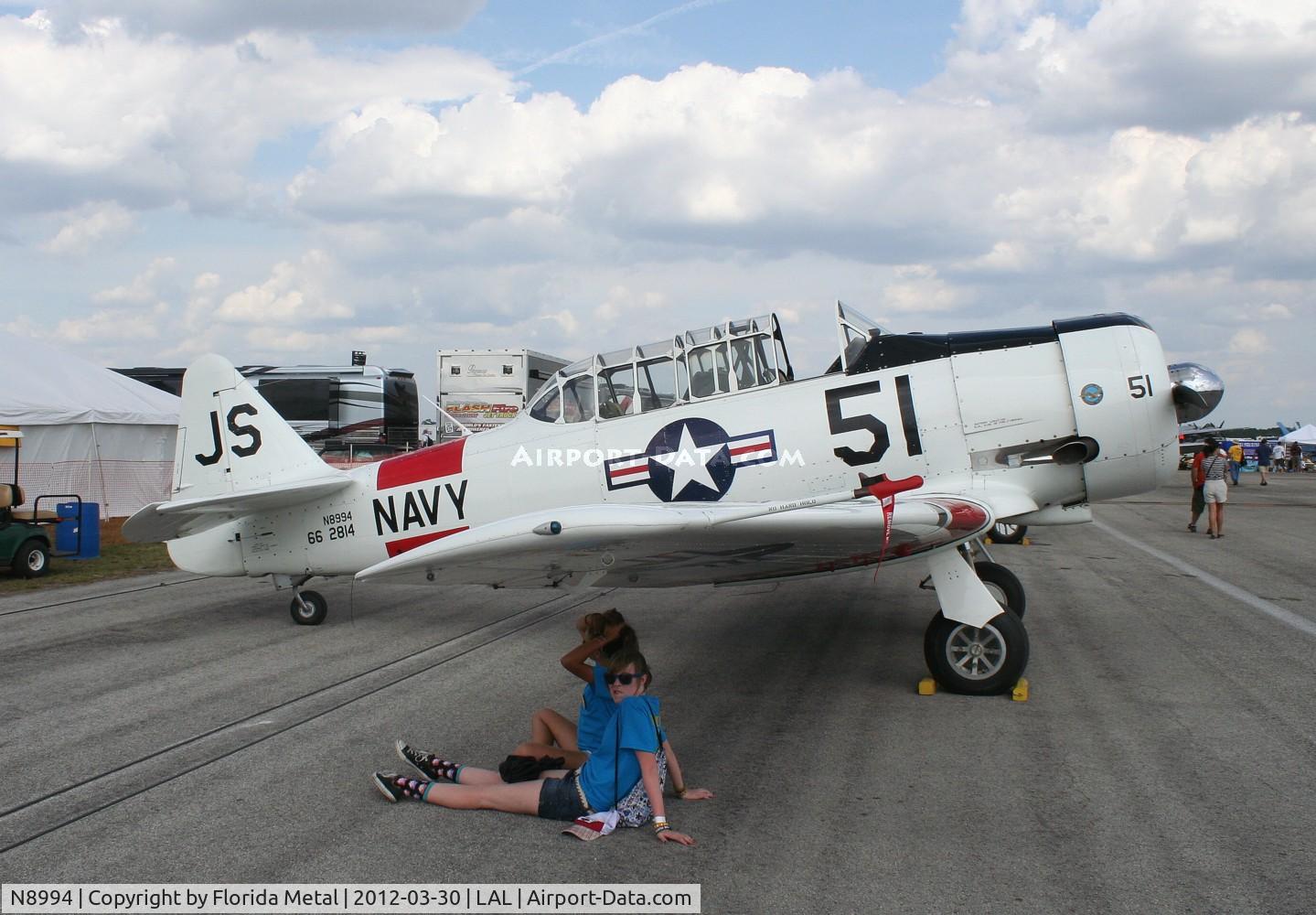 N8994, 1943 Noorduyn AT-16 Harvard II C/N 66-2814, Harvard painted like an SNJ