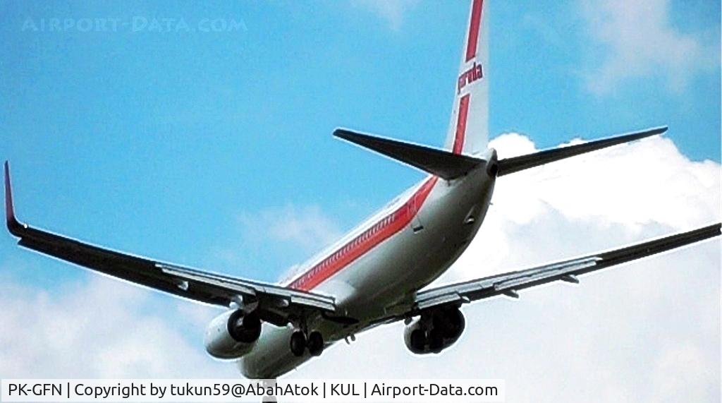 PK-GFN, 2011 Boeing 737-86N C/N 38033/3607, Garuda - Indonesian Airways