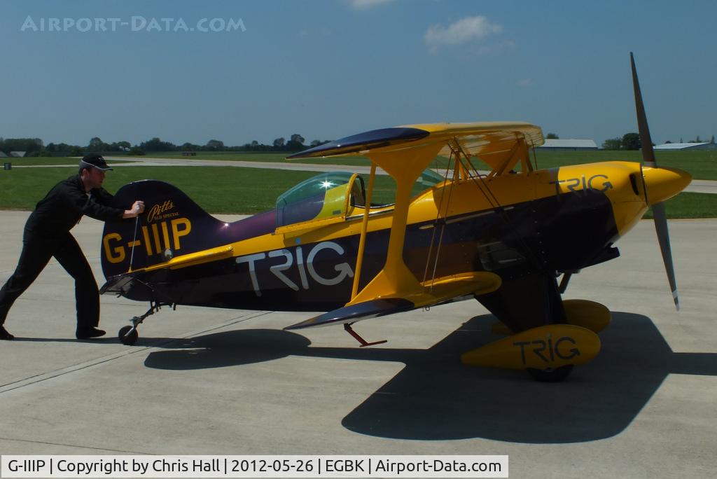 G-IIIP, 1984 Pitts S-1D Special C/N PFA 009-10195, at AeroExpo 2012