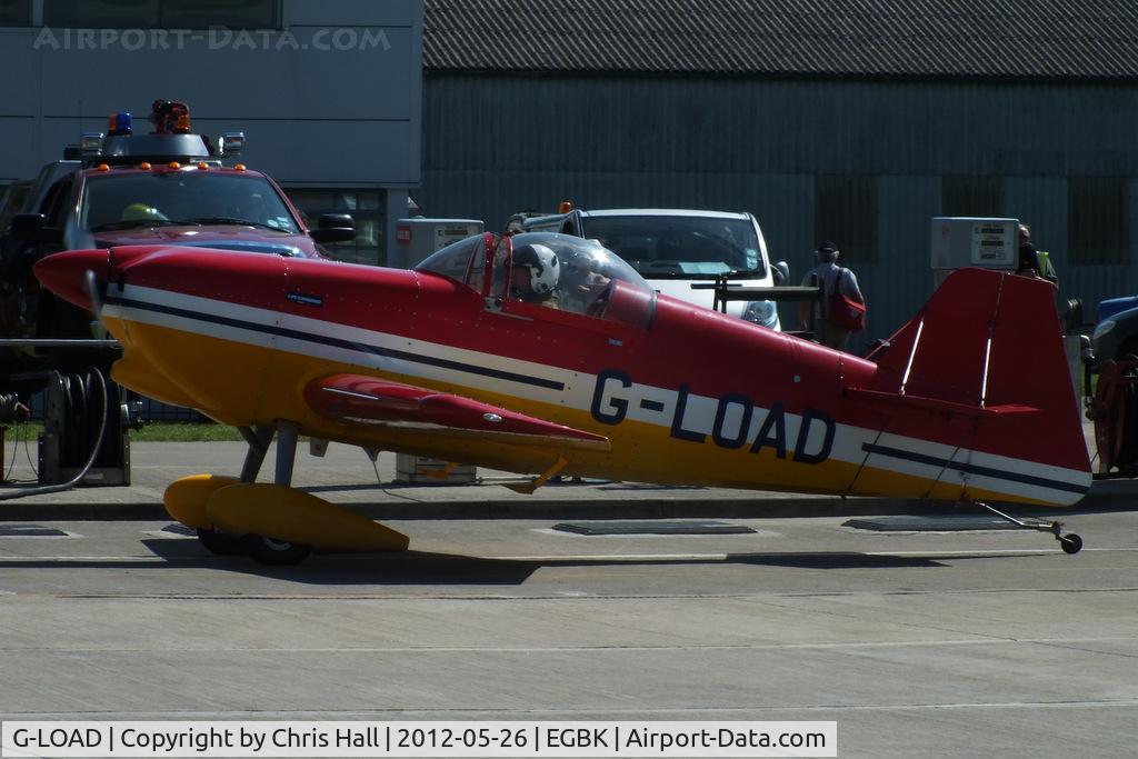G-LOAD, 2002 Rihn DR-107 One Design C/N PFA 264-13776, at AeroExpo 2012