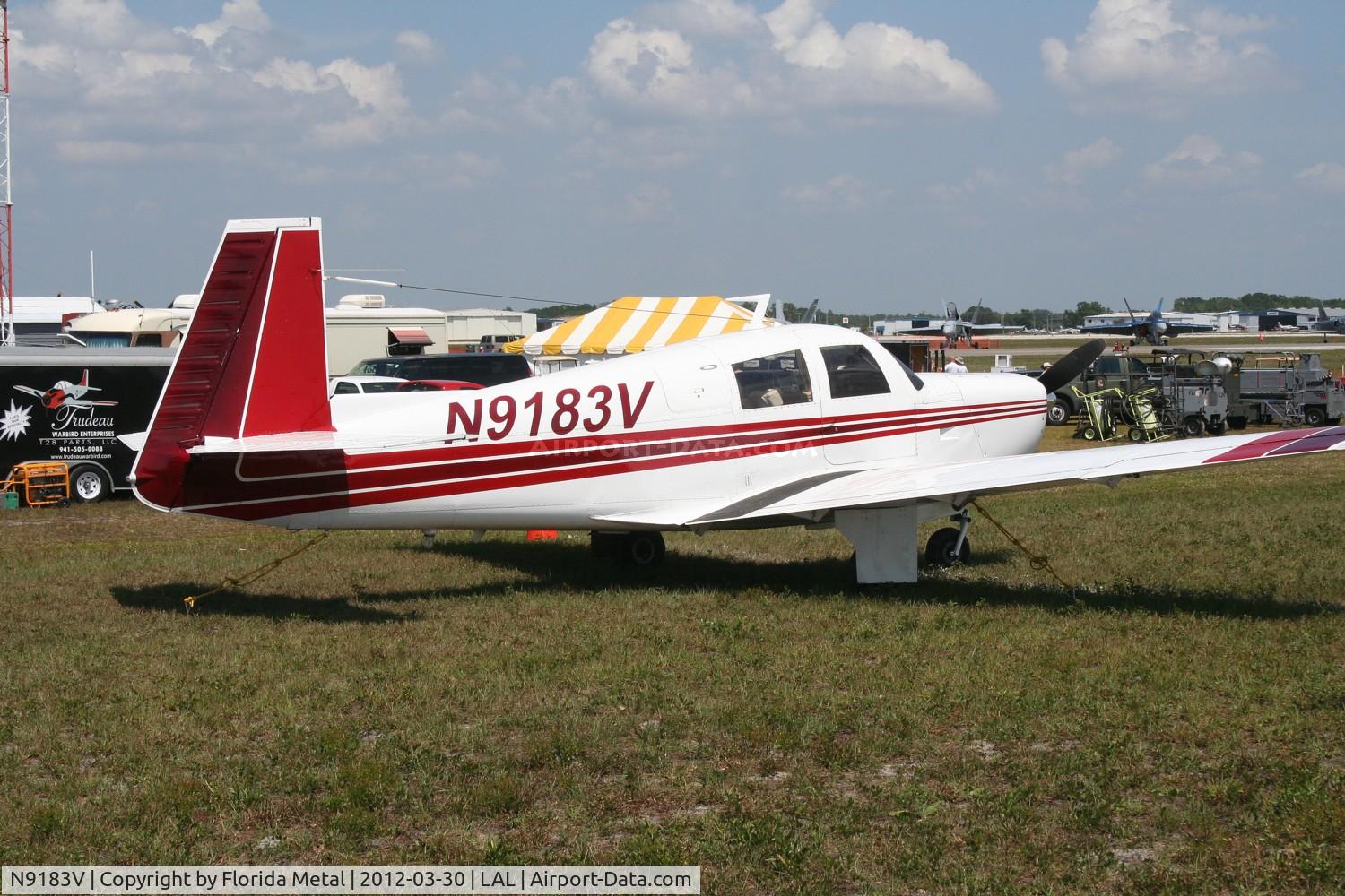 N9183V, 1969 Mooney M20E C/N 690039, Mooney M20E