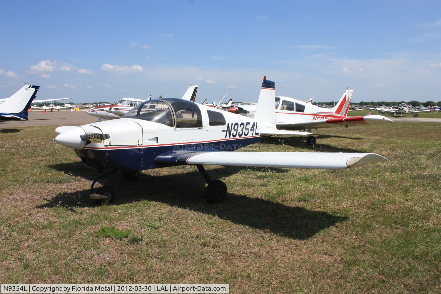 N9354L, 1971 American Aviation AA-1A Trainer C/N AA1A-0054, Grumman AA-1