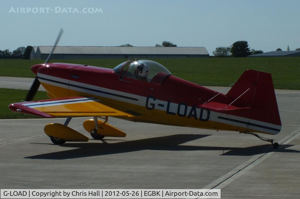 G-LOAD, 2002 Rihn DR-107 One Design C/N PFA 264-13776, at AeroExpo 2012