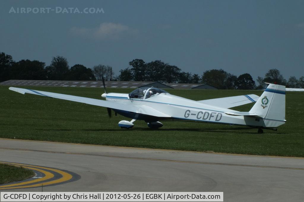 G-CDFD, 2004 Scheibe SF-25C Falke C/N 44705, at AeroExpo 2012