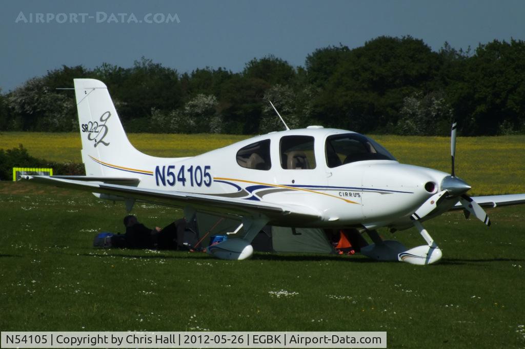 N54105, 2004 Cirrus SR22 G2 C/N 1139, at AeroExpo 2012