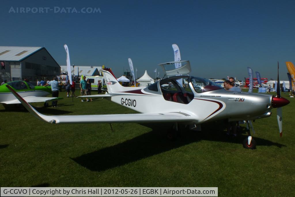 G-CGVO, 2011 Alpi Aviation Pioneer 400 C/N LAA 364-15006, at AeroExpo 2012