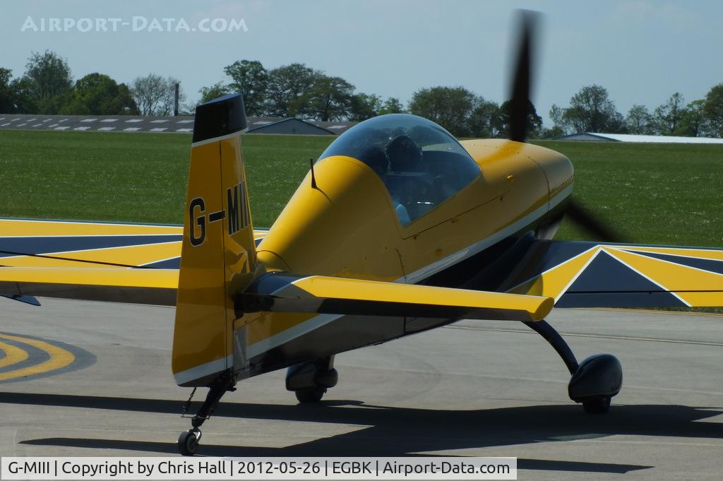 G-MIII, 1995 Extra EA-300L C/N 013, at AeroExpo 2012