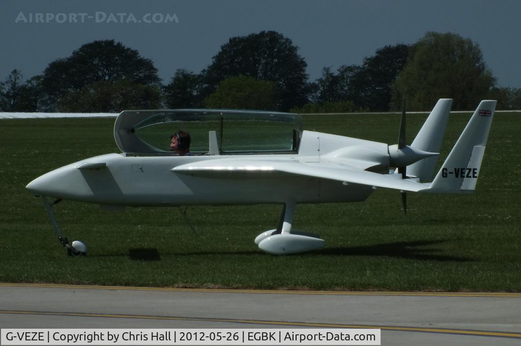 G-VEZE, 2003 Rutan VariEze C/N PFA 074-10285, at AeroExpo 2012