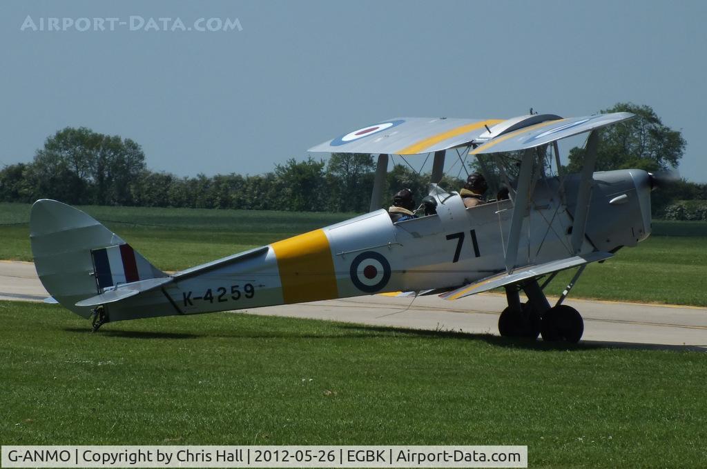 G-ANMO, 1935 De Havilland DH-82A Tiger Moth II C/N 3255, at AeroExpo 2012
