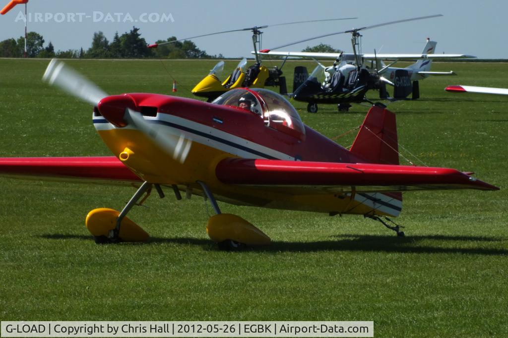 G-LOAD, 2002 Rihn DR-107 One Design C/N PFA 264-13776, at AeroExpo 2012