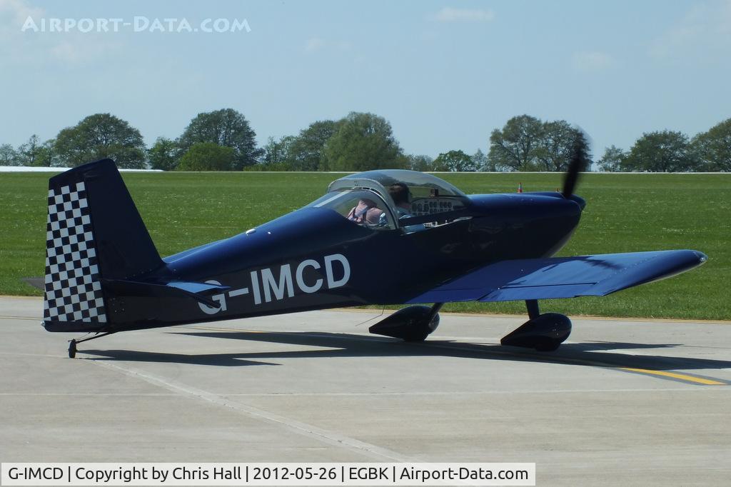 G-IMCD, 2005 Vans RV-7 C/N PFA 323-13965, at AeroExpo 2012