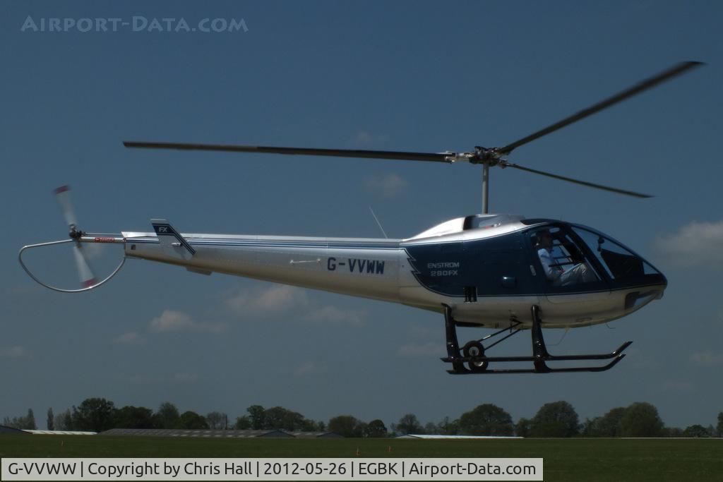 G-VVWW, 1990 Enstrom 280FX Shark C/N 2056, at AeroExpo 2012