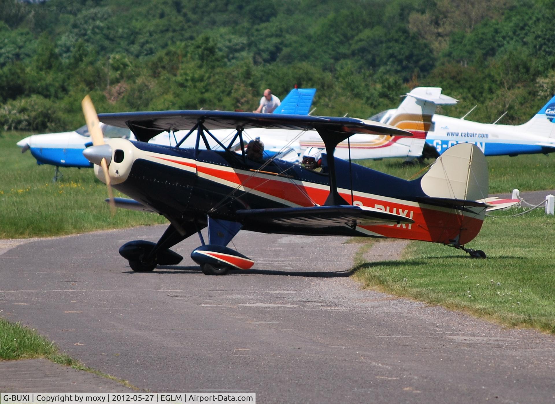 G-BUXI, 1995 Steen Skybolt C/N PFA 064-10755, Steen Skybolt at White Waltham