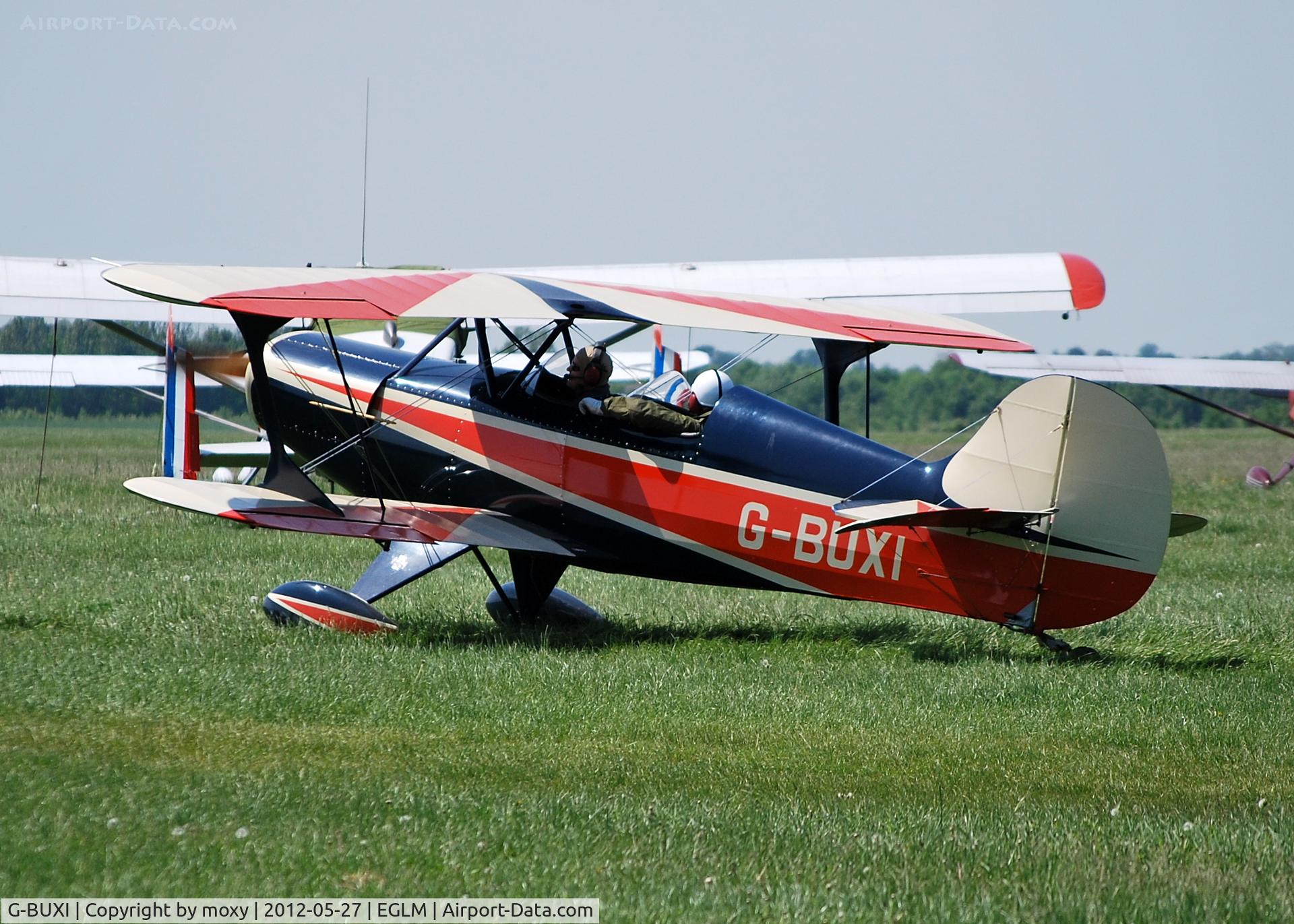 G-BUXI, 1995 Steen Skybolt C/N PFA 064-10755, Steen Skybolt at White Waltham