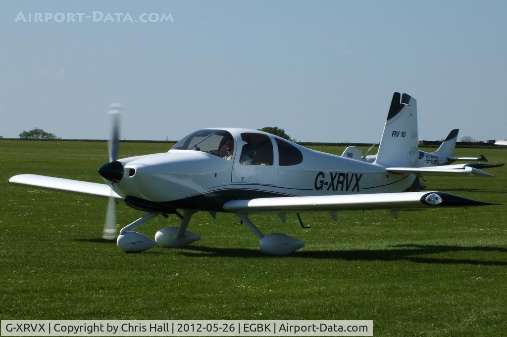 G-XRVX, 2006 Van's RV-10 C/N PFA 339-14592, at AeroExpo 2012