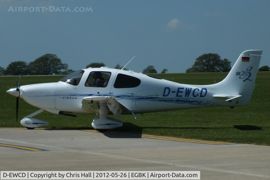 D-EWCD, 2008 Cirrus SR20 G2 C/N 1875, at AeroExpo 2012