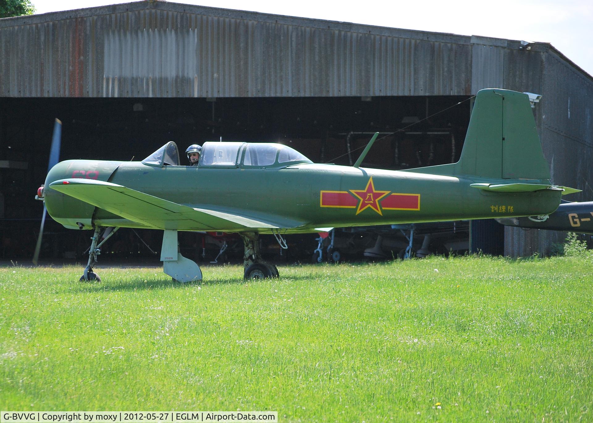 G-BVVG, 1966 Nanchang CJ-6A Chujiao C/N 2751219, Nanchang CJ-6A at White Waltham