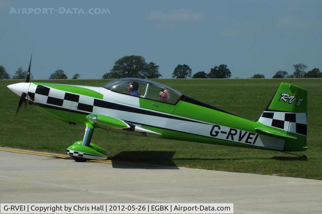G-RVEI, 2011 Vans RV-8 C/N LAA 303-14961, at AeroExpo 2012