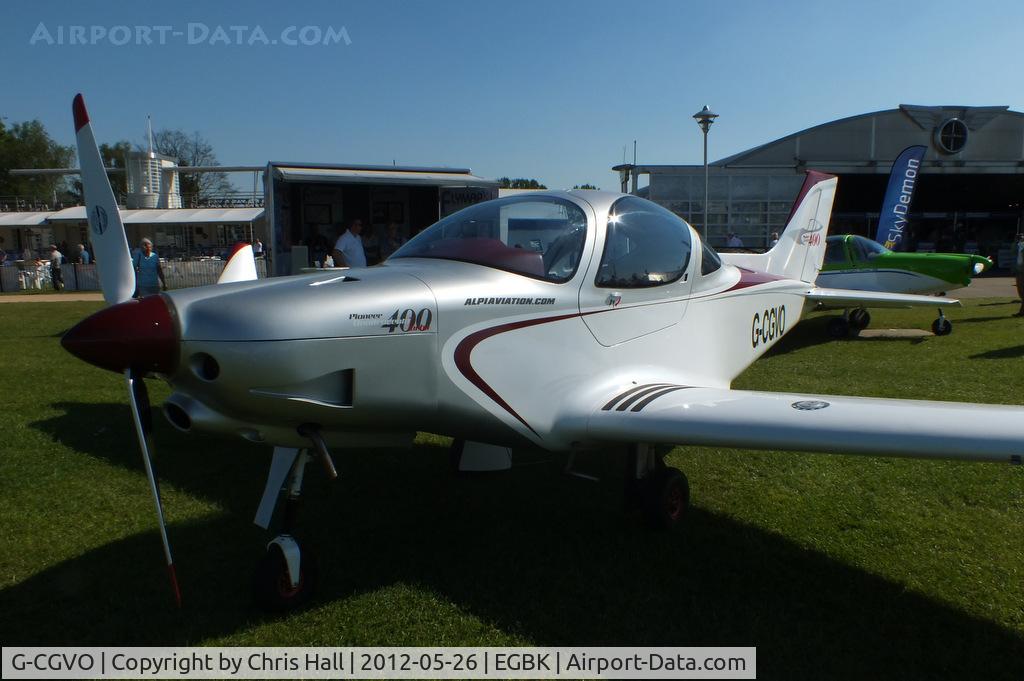 G-CGVO, 2011 Alpi Aviation Pioneer 400 C/N LAA 364-15006, at AeroExpo 2012