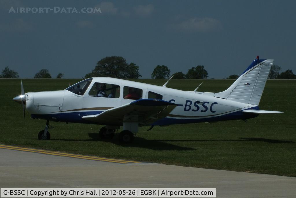 G-BSSC, 1982 Piper PA-28-161 Warrior ll C/N 28-8216176, at AeroExpo 2012