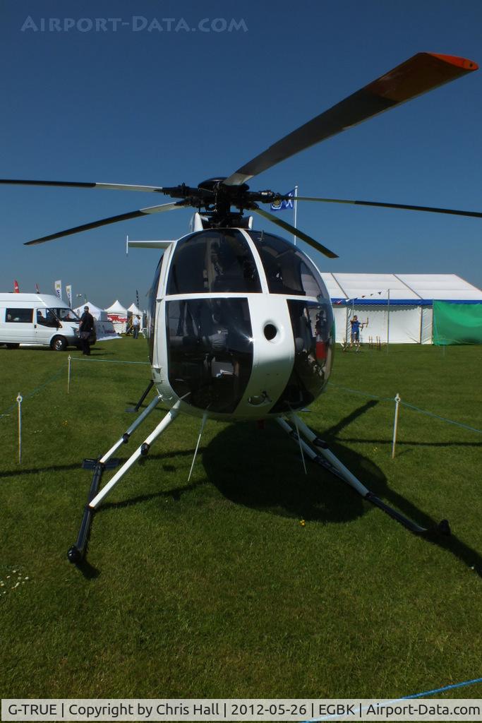 G-TRUE, 1992 Hughes 369E C/N 0490E, at AeroExpo 2012