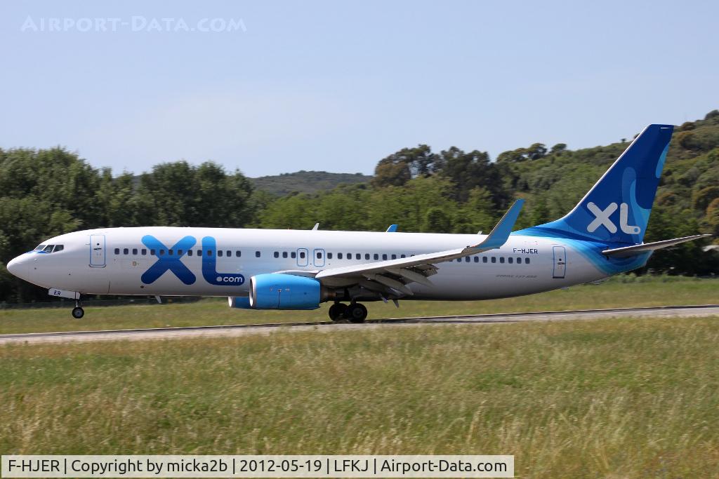 F-HJER, 2002 Boeing 737-86N C/N 32736, Landing in 20 from Paris CDG
