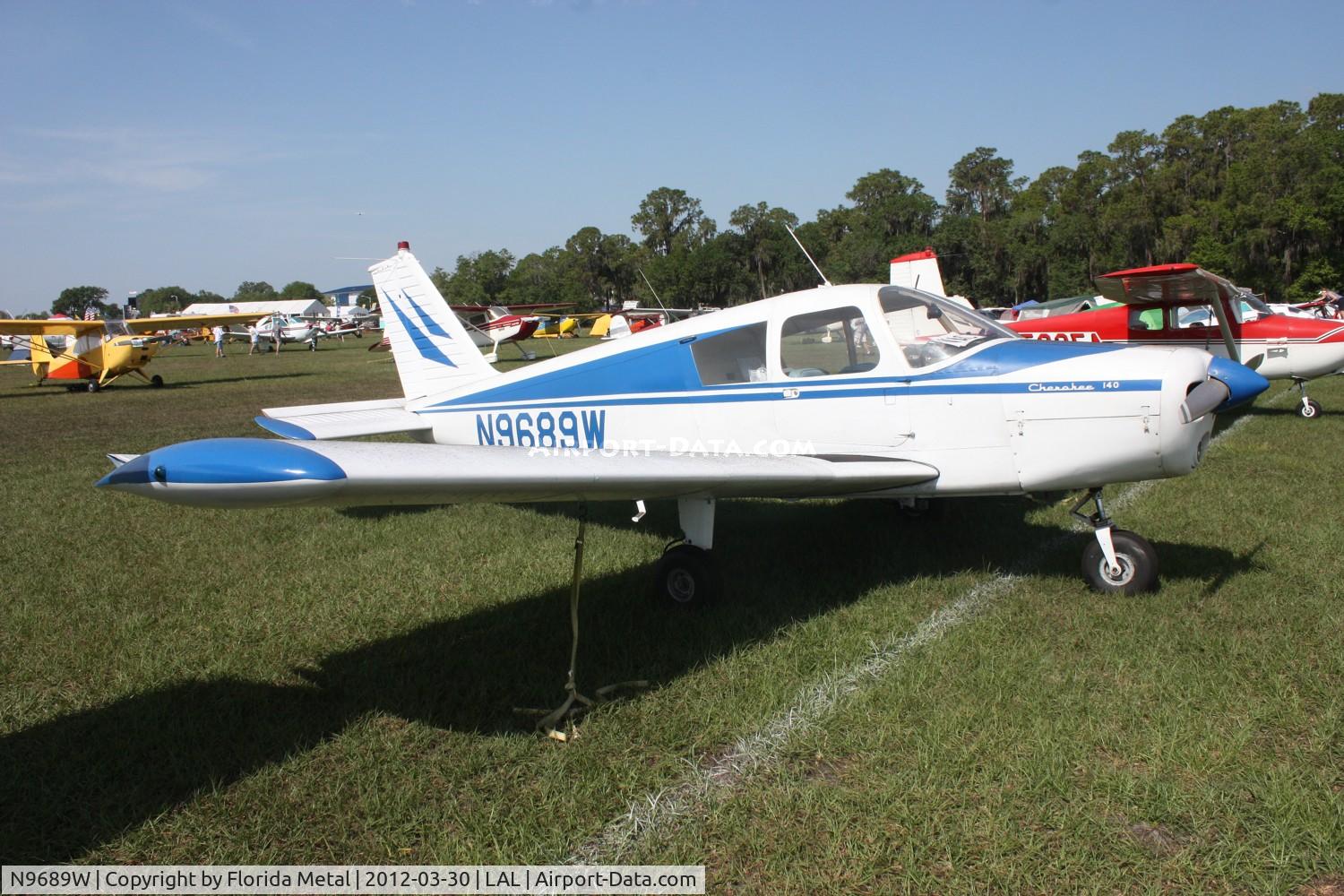 N9689W, 1967 Piper PA-28-140 Cherokee C/N 28-23160, PA-28-140