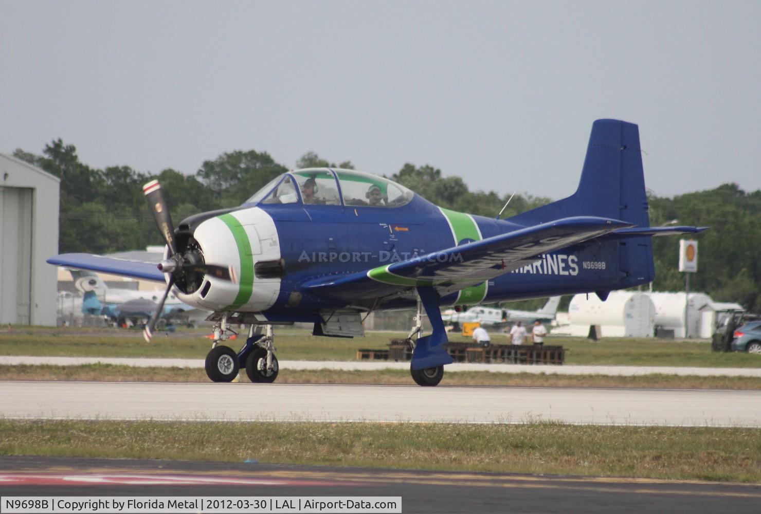 N9698B, 1950 North American T-28A Trojan C/N 50-225, T-28A