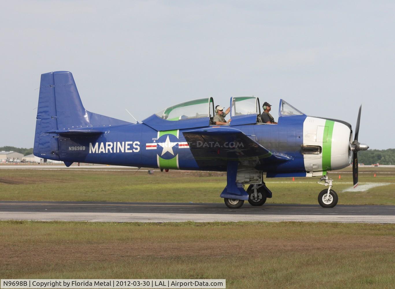 N9698B, 1950 North American T-28A Trojan C/N 50-225, T-28A
