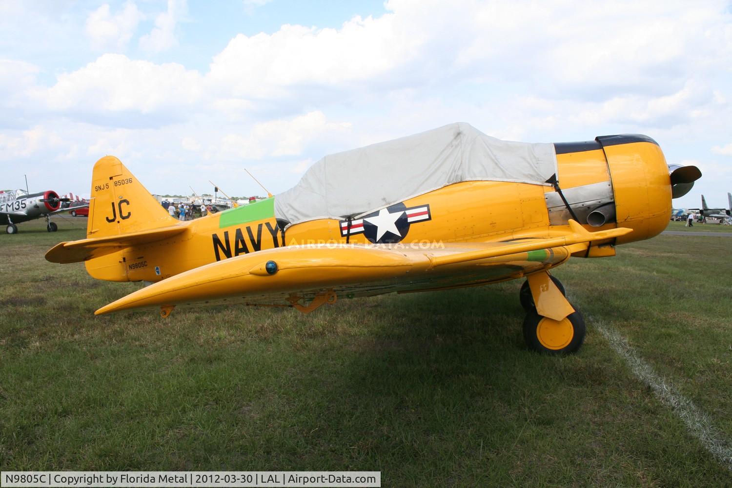 N9805C, 1945 North American SNJ-5B Texan C/N 85036, SNJ-5B