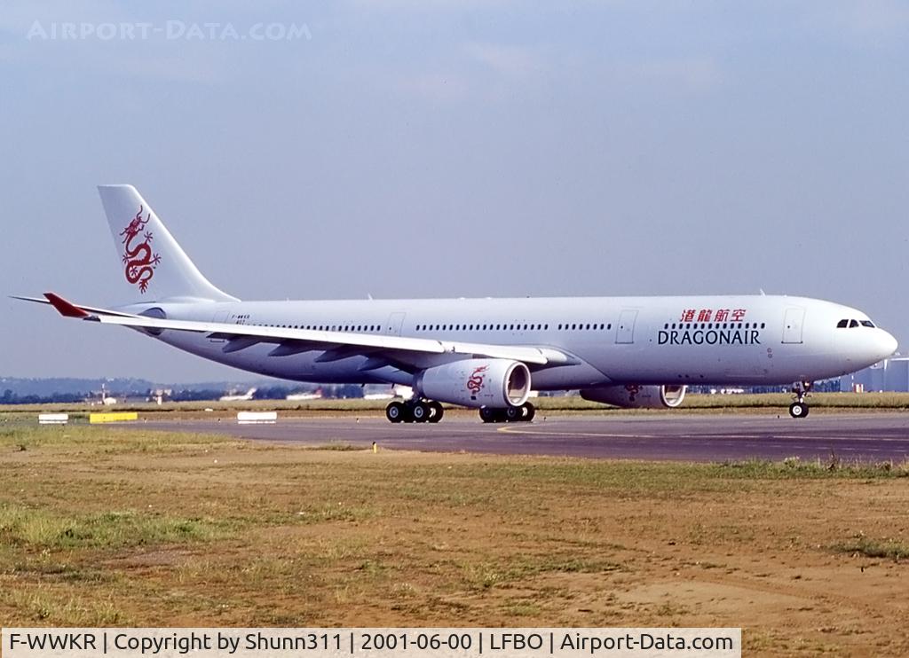 F-WWKR, 2001 Airbus A330-343X C/N 407, C/n 0407 - To be B-HYH