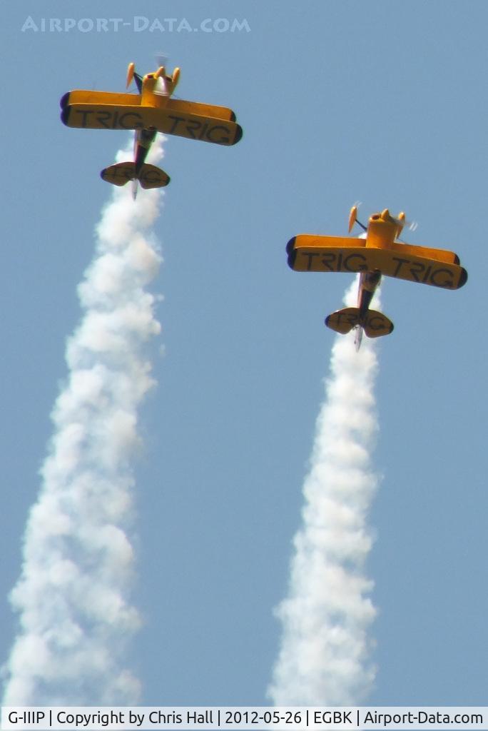G-IIIP, 1984 Pitts S-1D Special C/N PFA 009-10195, at AeroExpo 2012