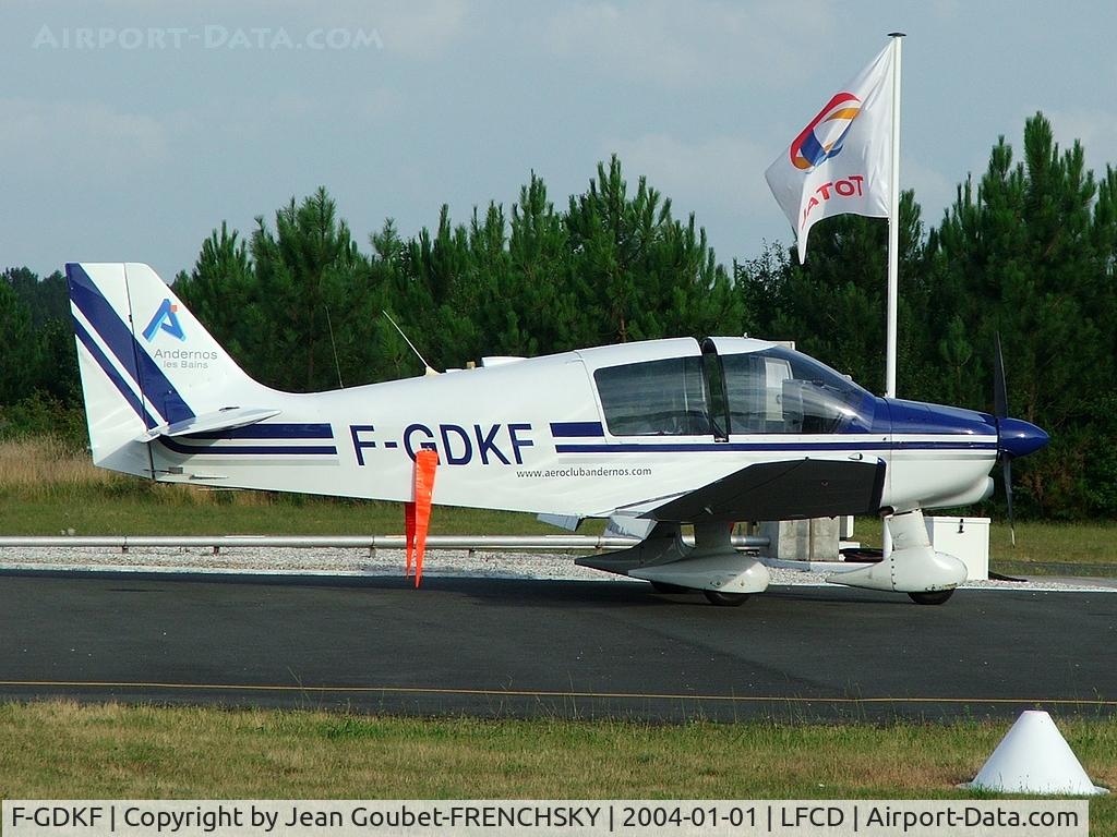 F-GDKF, Robin DR-400-120 C/N 1602, Aéroclub d'Andernos