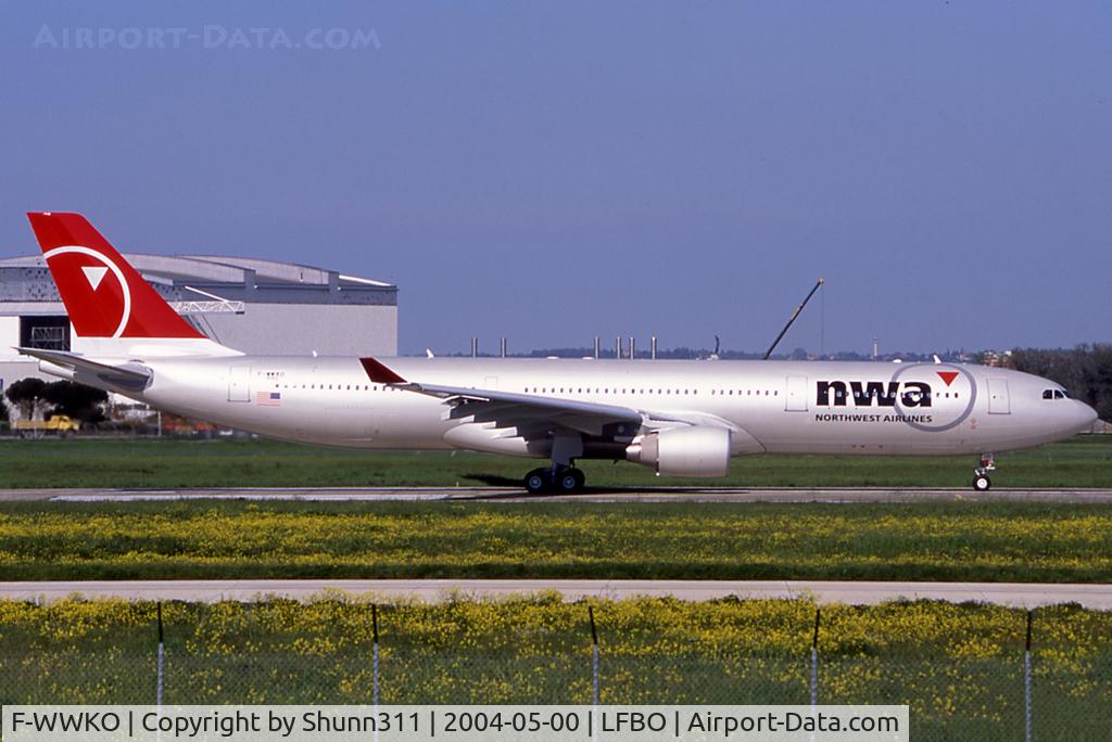 F-WWKO, 2004 Airbus A330-323 C/N 0591, C/n 0591 - To be N808NW