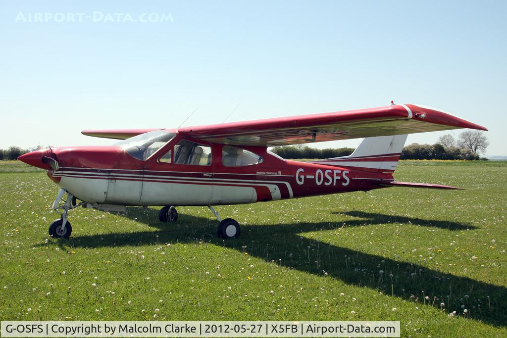 G-OSFS, 1973 Reims F177RG Cardinal RG C/N 177RG0082, Reims F177RG, Fishburn Airfield, May 2012.
