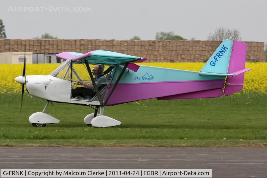 G-FRNK, 2005 Skyranger 912(2) C/N BMAA/HB/439, Skyranger 912(2), Breighton Airfield, April 2011.