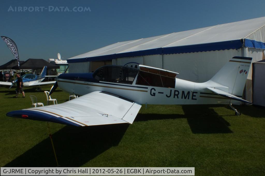 G-JRME, 2009 Jodel D-140E Mousquetaire IV C/N 444/PFA 251-13155, at AeroExpo 2012