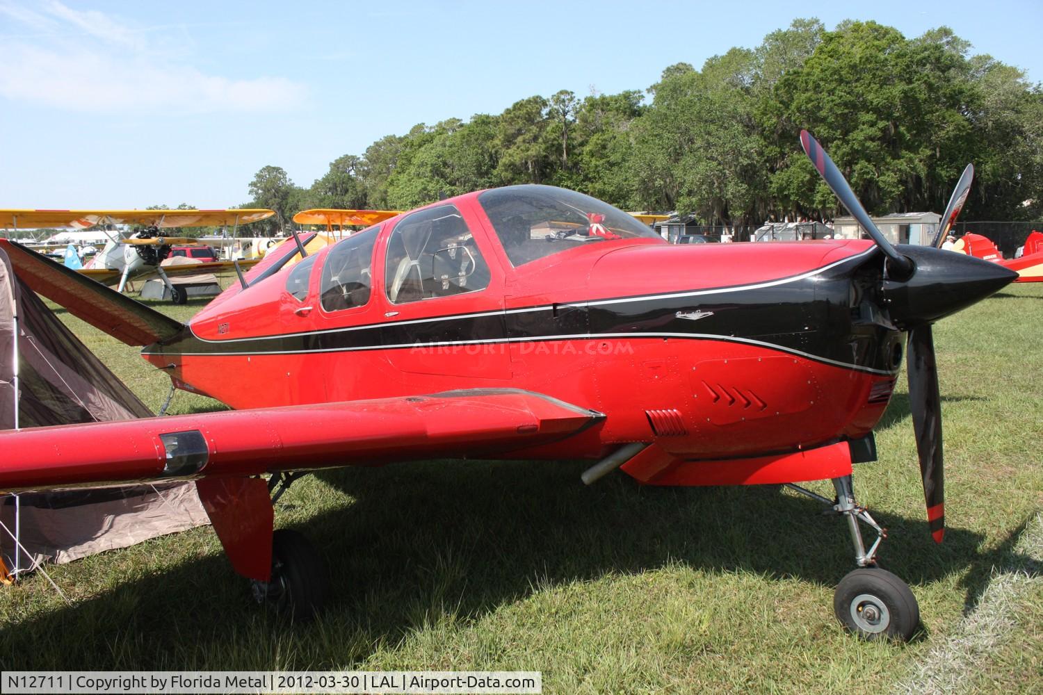 N12711, 1965 Beech K35 Bonanza C/N D-5834, Beech K35