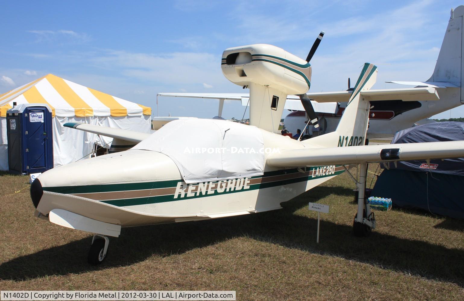 N1402D, 1984 Aerofab Inc LAKE LA-4-250 C/N 16, Lake LA-4