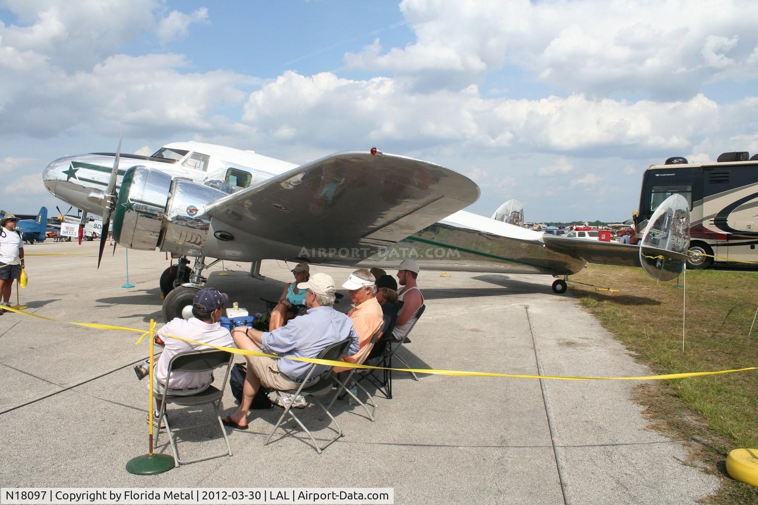 N18097, 1938 Lockheed 12A Electra Junior C/N 1250, Lockheed 12A