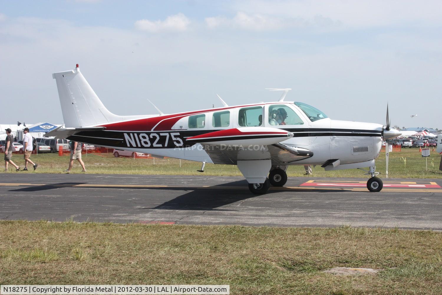N18275, 1977 Beech A36 Bonanza 36 C/N E-1071, Beech A36