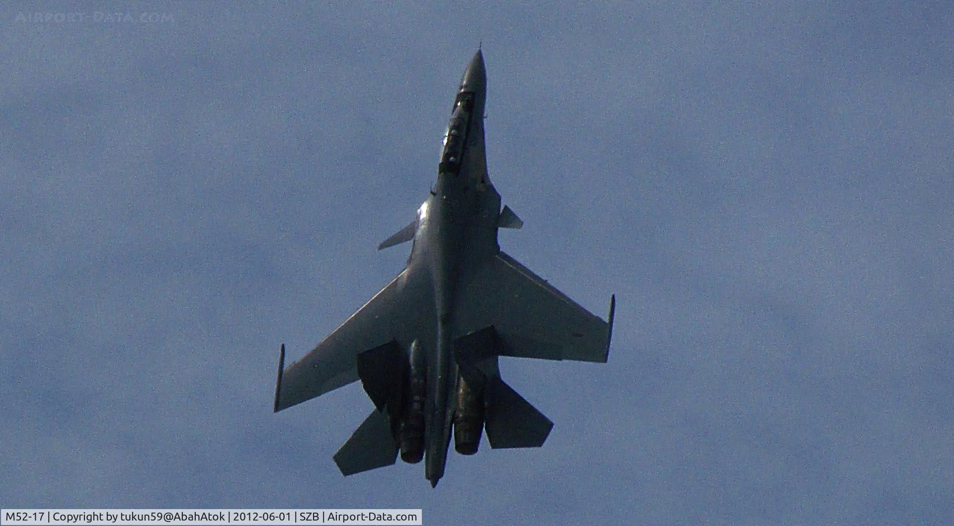 M52-17, Sukhoi Su-30MKM Flanker C/N 10MK3207, Royal Malaysian Air Force