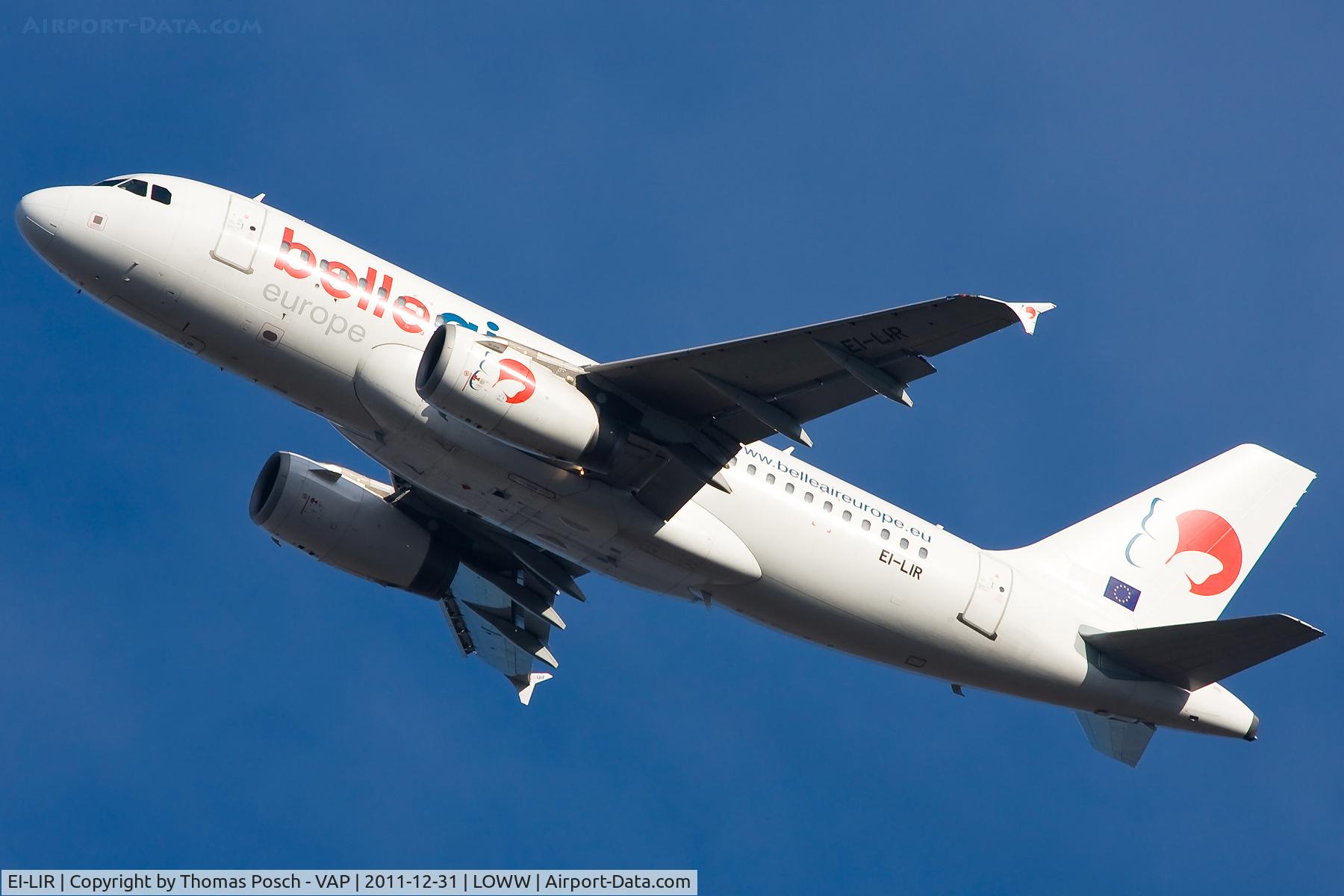 EI-LIR, 2004 Airbus A319-132 C/N 2335, Belle Air Europe